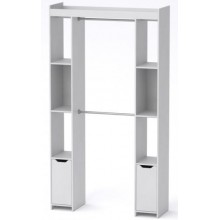 Шафа для речей 16 Компанит Німфея альба (130х42х235 см)