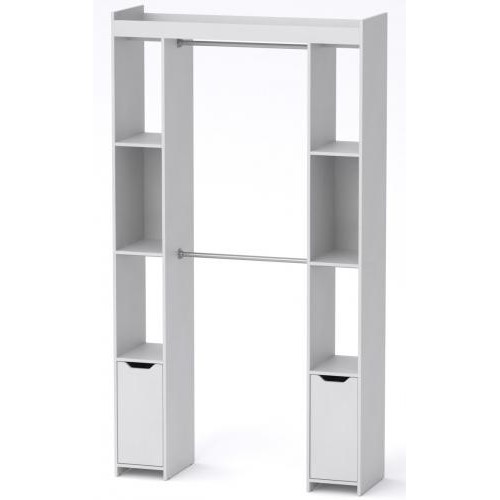 Шафа для речей 16 Компанит Німфея альба (130х42х235 см) Шафа для речей 16 Компанит Німфея альба (130х42х235 см)