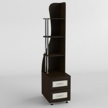 Комод із надбудовою Тиса Мебель К-142р Венге Дуб молочний 183x47x40 см