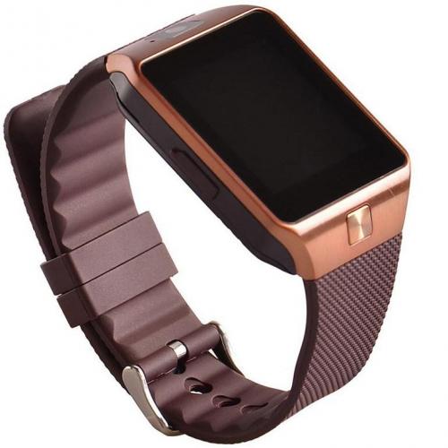 Розумний годинник Smart Watch DZ09 з крокоміром Brown (sw012-hbr) Розумний годинник Smart Watch DZ09 з крокоміром Brown (sw012-hbr)