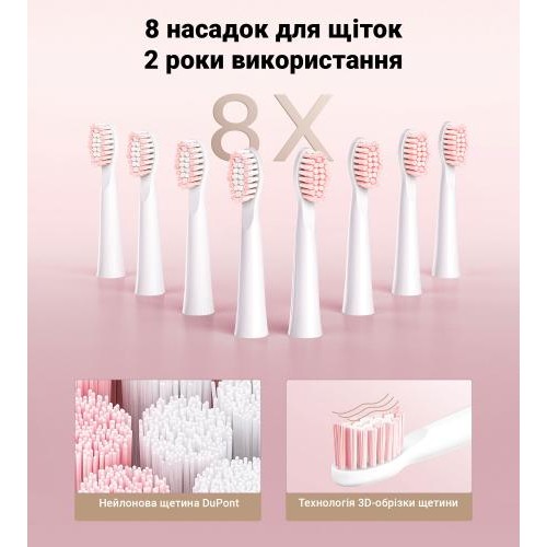 Електрична зубна щітка Fairywill E11 Pink Електрична зубна щітка Fairywill E11 Pink
