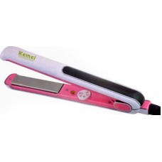 Праска для волосся Kemei Km-1883 Біло-рожевий (247949)