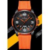 Наручний годинник чоловічий NaviForce Young Orange Чорний (3492)