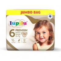 Підгузники Lupilu Premium JUMBO BAG Extra large 6 15+ кг 76 шт