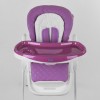 Стільчик для годування Toti W-62005 58х82х110 см Pink/White (96503)