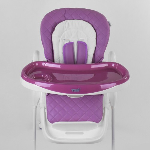 Стільчик для годування Toti W-62005 58х82х110 см Pink/White (96503) Стільчик для годування Toti W-62005 58х82х110 см Pink/White (96503)