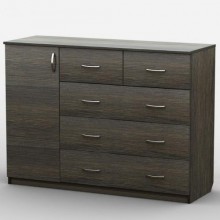 Комод Тиса Мебель АКМ-41 1 Венге 90x45x120 см