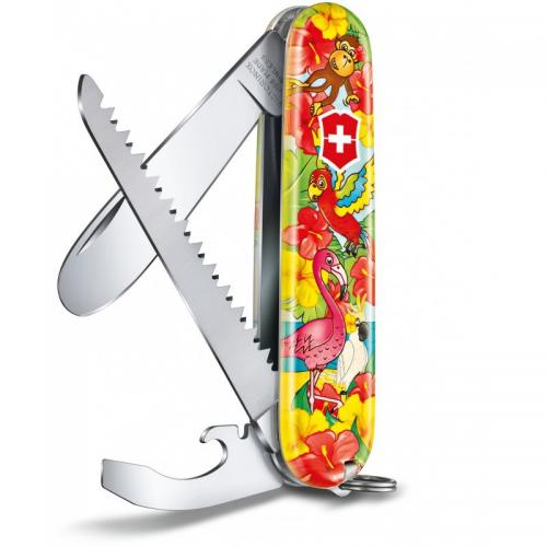 Набір подарунковий дитячий Victorinox My First Children Set Animal Edition Parrot ніж 84 мм/9 функцій (0.2373.E3) Набір подарунковий дитячий Victorinox My First Children Set Animal Edition Parrot ніж 84 мм/9 функцій (0.2373.E3)