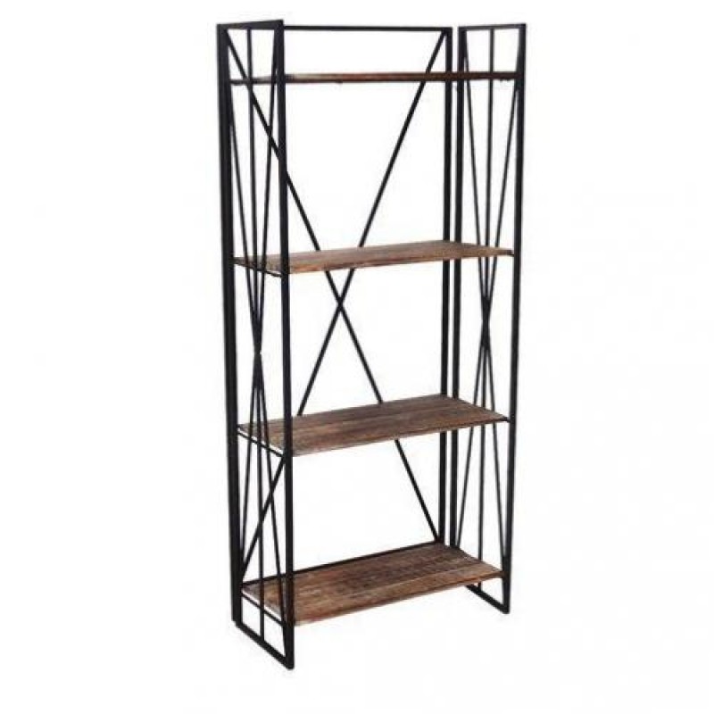 Стелаж для зберігання в стилі Loft NS-1872 1630x750x300 мм Черный