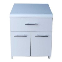 Тумба Mikola-M комод пластиковий 2.0 білий з верхнім ящиком та дверцятами 60 см Тумба Mikola-M комод пластиковий 2.0 білий з верхнім ящиком та дверцятами 60 см