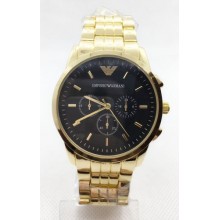 Наручний годинник чоловічий No Brand Emporio Armani Золотистий (IBW687YB)