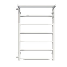 Рушникосушарка водяна Трапеція з полицею П7 500х800 Deffi Білий (C.TP.80.50.7.W.B)