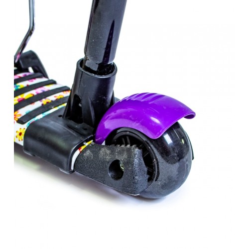 Самокат дитячий Scooter 5 в 1 Flowers 51х76х26 см Різнокольоровий (1954264907) Самокат дитячий Scooter 5 в 1 Flowers 51х76х26 см Різнокольоровий (1954264907)