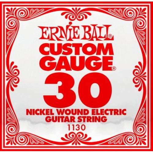 Струна Ernie Ball 1130 Nickel Wound Electric Guitar String .030 Струна Ernie Ball 1130 Nickel Wound Electric Guitar String .030