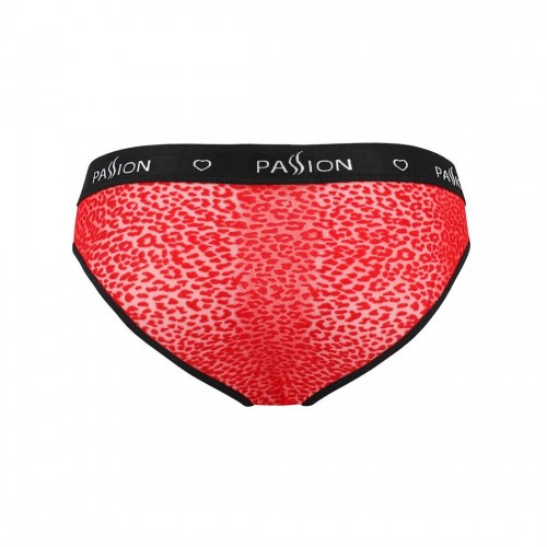 Чоловічі напівпрозорі труси Passion 031 Slip Mike S/M Red, під леопард в інтернет супермаркеті PbayMarket!