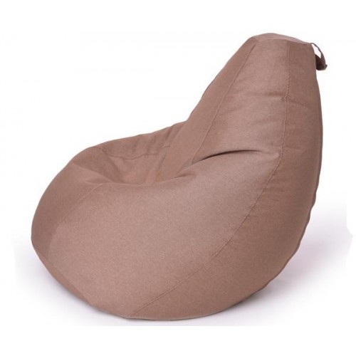 Крісло Мішок Груша Рогожка 150х100 Студія Комфорту Великий кава з молоком Крісло Мішок Груша Рогожка 150х100 Студія Комфорту Великий кава з молоком