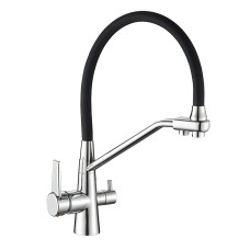 Змішувач для кухні MIXXUS Premium Velis 021 Reflector Black (MI5928)