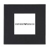 Подарункова упаковка - коробка для годинника Emporio Armani чорний з білим (IBW108-6)
