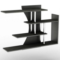 Полиця навісна Тиса Мебель ПУ-8 Венге 810x240x1050 мм Полиця навісна Тиса Мебель ПУ-8 Венге 810x240x1050 мм