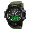 Годинник наручний чоловічий Skmei 1586 Army Green 1586AG (17157-hbr)