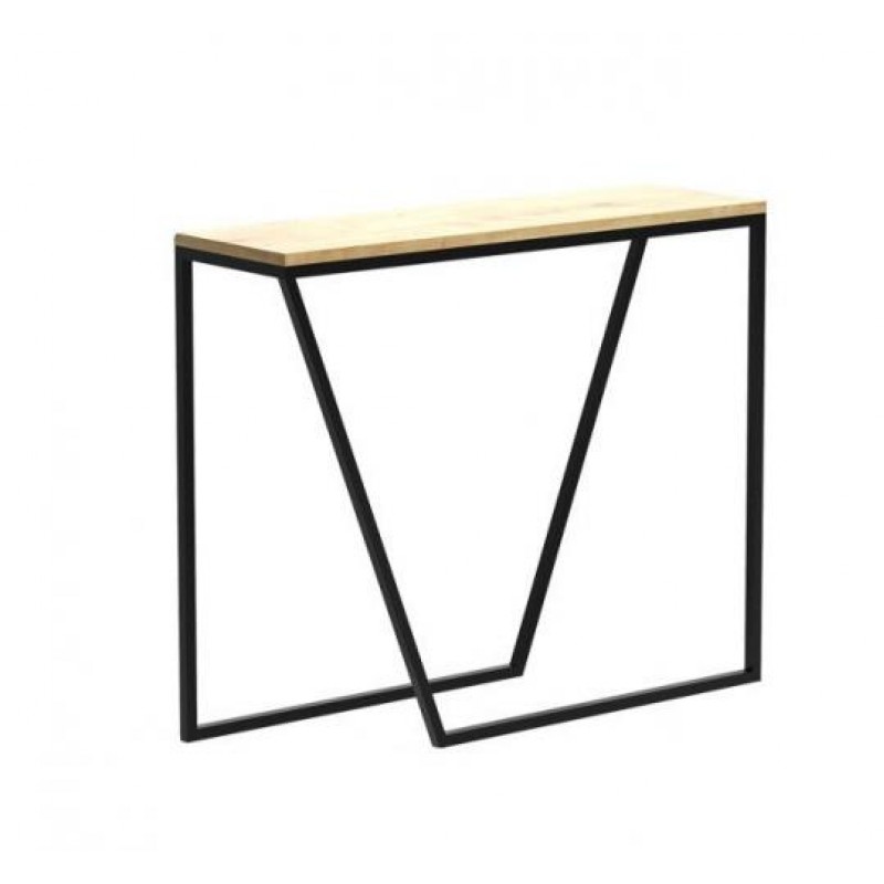 Консоль для дому в стилі Loft NS-403 860x1000x300 мм Черный