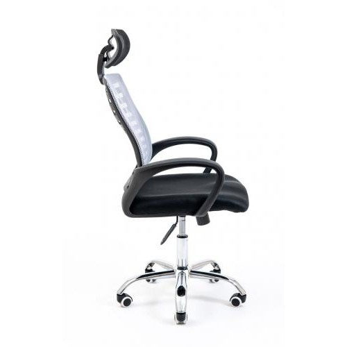 Офісне крісло керівника Richman Бласт Чорне + Сітка Сіре Офісне крісло керівника Richman Бласт Чорне + Сітка Сіре