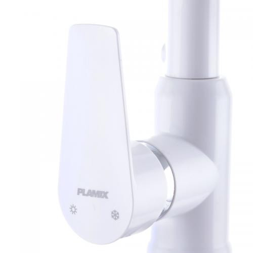 Змішувач для кухні PLAMIX Mario-017 White (PM0608) Змішувач для кухні PLAMIX Mario-017 White (PM0608)