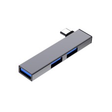 Адаптер Перехідник GT Type-C 3.1 на USB 3.0 для MacBook iMac Bodasan Black (W050725)