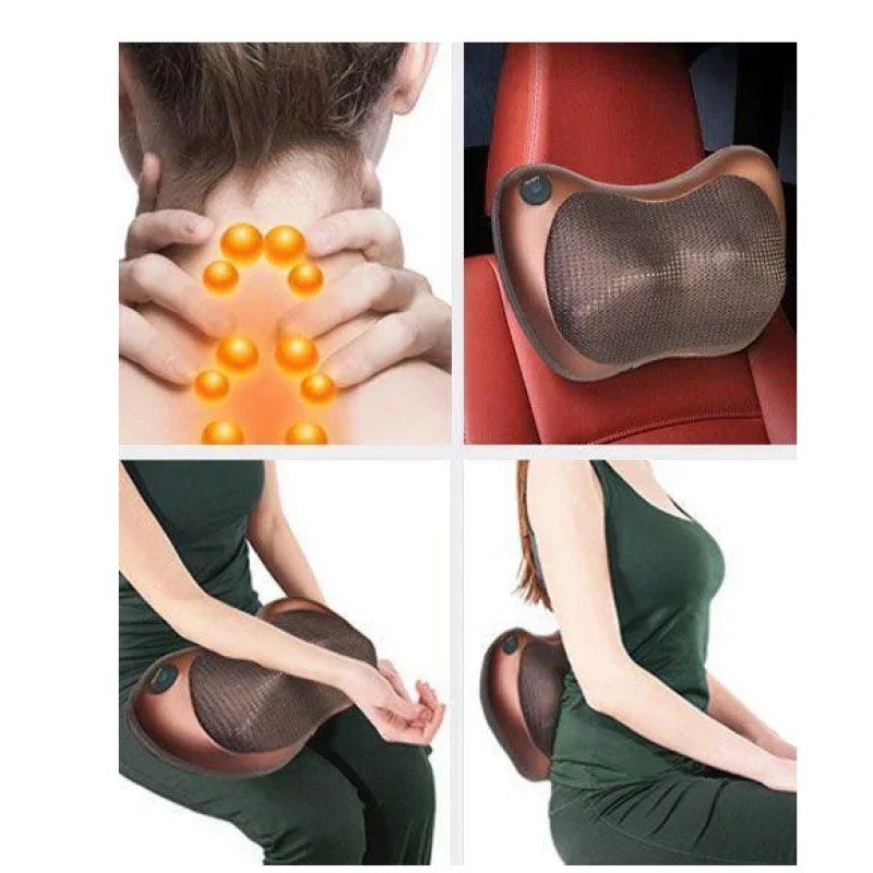 Роликовий масажер VigohA для спини та шиї Massage pillow