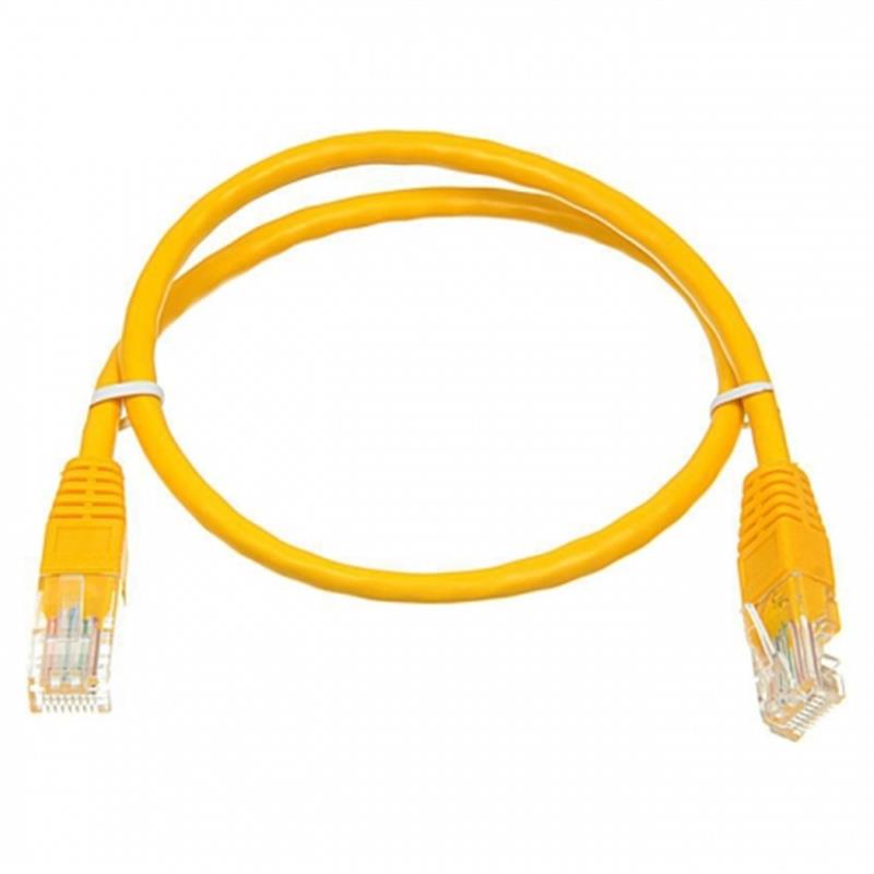 Патч-корд UTP Atcom RJ45 Cat.6 мідь 3 м жовтий