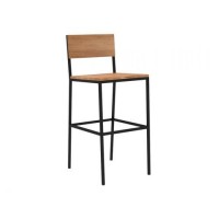Барний стілець у стилі Loft NS-206 1300x450x420 мм Черный Барний стілець у стилі Loft NS-206 1300x450x420 мм Черный
