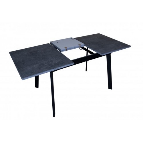 Стіл Max's furniture Техас 75х120/160х75 см Чорний+Мармур Стіл Max's furniture Техас 75х120/160х75 см Чорний+Мармур