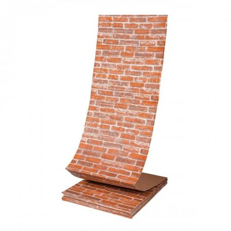Самоклеюча 3D панель під руду катеринославу цеглу Sticker Wall 20000х700х3мм