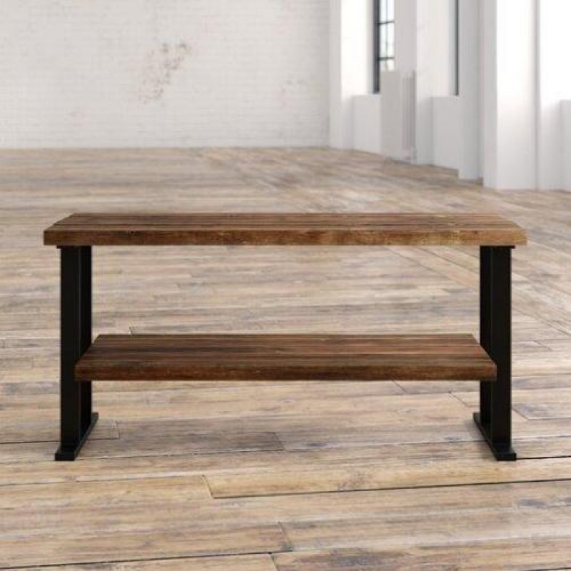 Консоль для дому в стилі Loft NS-378 630x1000x300 мм Черный