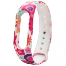 Ремінець Painted Strap для Xiaomi Mi Band 5 / 6 Flowers