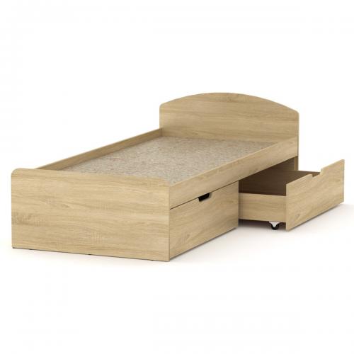 Ліжко Компаніт 90+2 90х200 см Дуб сонома Ліжко Компаніт 90+2 90х200 см Дуб сонома