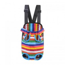 Рюкзак-кенгуру для тварин No Brand DT834 Rainbow M перенесення котам собакам