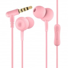 Вакуумні навушники Remax RM-510 гарнітура для телефону Рожевий