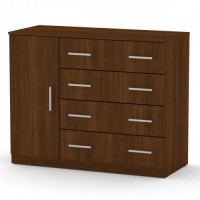 Комод Компаніт 4+1Б Горіх екко (105х45х85 см) Комод Компаніт 4+1Б Горіх екко (105х45х85 см)