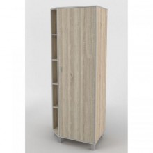 Шафа-Пенал Тиса Мебель ШС-825 Дуб сонома 205x52x80 см