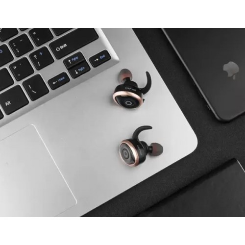 Бездротові навушники Bluetooth Awei T1 Twins Earphones Black (008540)
