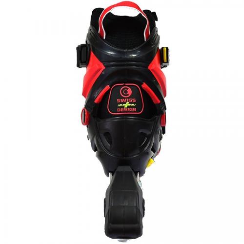 Ролики Micro Duality 37-40 Чорний-Червоний Ролики Micro Duality 37-40 Чорний-Червоний