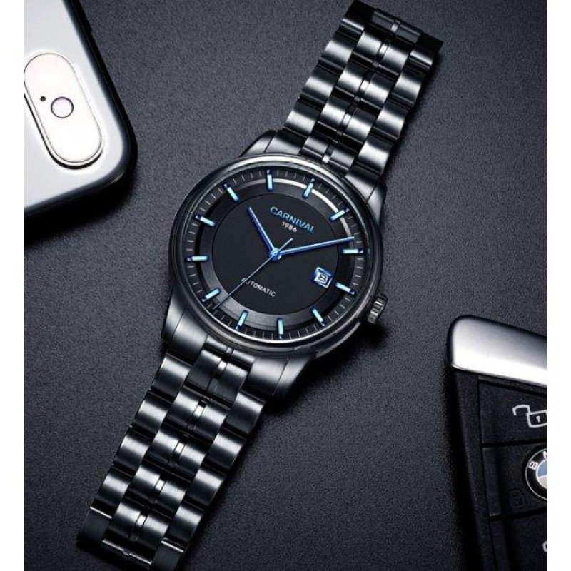 Чоловічий наручний годинник Carnival Special Чорний (1312877689)