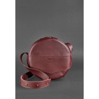 Кругла сумка-рюкзак BlankNote Бордовий (BN-BAG-30-vin)