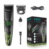 Машинка для стрижки волосся VGR V-053 акумуляторна 1 насадка 500mAh 5W Camo