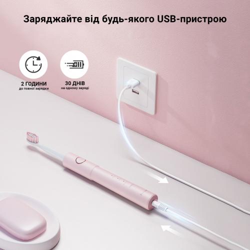Електрична зубна щітка Fairywill E11 Pink Електрична зубна щітка Fairywill E11 Pink