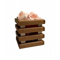 Гімалайська сіль для лазні та сауни липа PRO Кубик ТЕРМО 4,5 кг 17х17х17 см