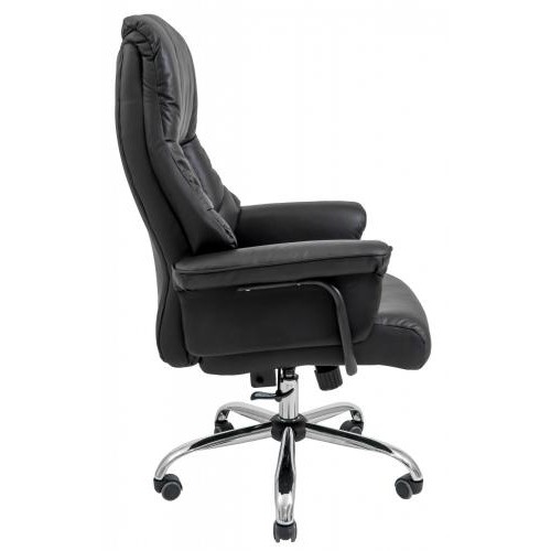 Офісне крісло керівника Richman Конгрес Хром М2 AnyFix Шкіра-Lux Чорне Офісне крісло керівника Richman Конгрес Хром М2 AnyFix Шкіра-Lux Чорне