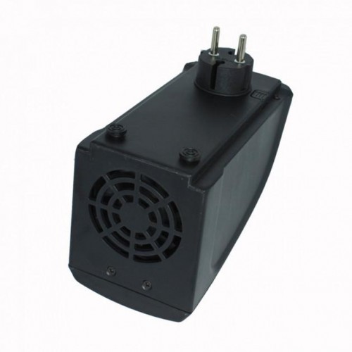 Портативний тепловентилятор міні електрообігрівач в розетку Handy heater дуйка 400 Вт Чорний