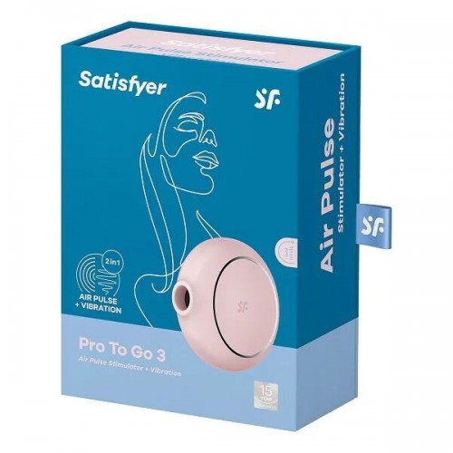 Вакуумний стимулятор Satisfyer Pro To Go 3 Rose в інтернет супермаркеті PbayMarket!